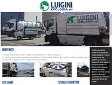 Tablet Screenshot of luigini.com